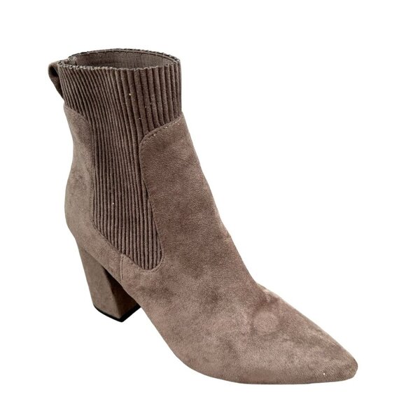 STEVEN by Steve Madden Newell Point-Toe Sock Booties Women's Size 8.5 - Picture 9 of 13